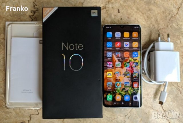 Xiaomi Mi Note 10 128gb 5G 108m.p камера  като нов с гаранция, снимка 5 - Xiaomi - 29229381