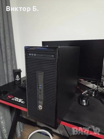 Геймърски компютър Hp prodesk 400 G3 