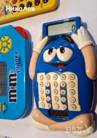 m & m калкулатори колекция , снимка 5 - Друга електроника - 53461768