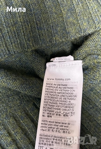 Tommy Hilfiger - Мъжки пуловер ( Мериносова Вълна 100%  ) / XXL, снимка 4 - Пуловери - 52514030