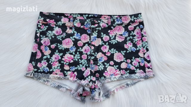 Къси дънкови панталони H&M  размер Л , снимка 4 - Къси панталони и бермуди - 33780433