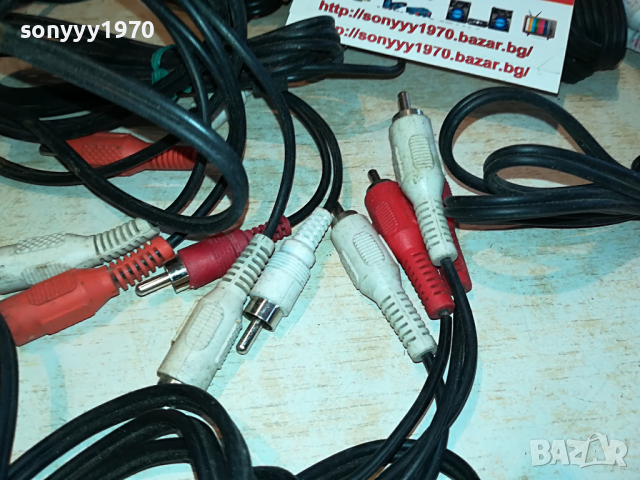 ЧИНЧОВЕ-10БР АУДИОКАБЕЛИ ЗА 100ЛВ 2203221129, снимка 12 - Други - 36191608