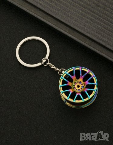 Стилен ключодържател джанта за кола, снимка 3 - Аксесоари и консумативи - 41795344
