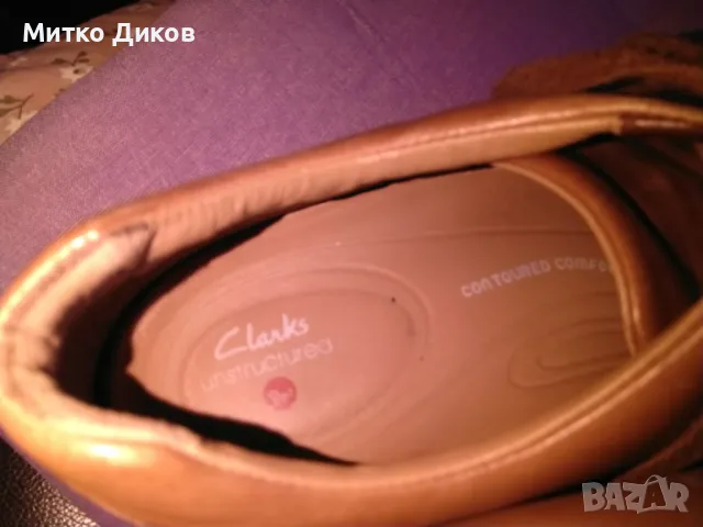 Clarks Сникърси Un Costa Lace 261486907 №45 стелка 285мм отличнш естест.кожа, снимка 9 - Маратонки - 49105788