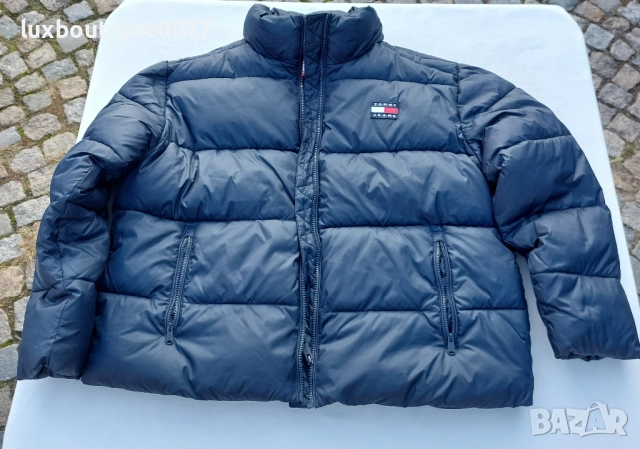Чисто ново без етикет зимно пухено яке Tommy Jeans XL, снимка 2 - Якета - 52391853
