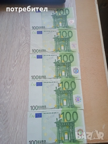 Стари банкноти 100 евро 2002 година стара банкнота 100 евро 2002 година 