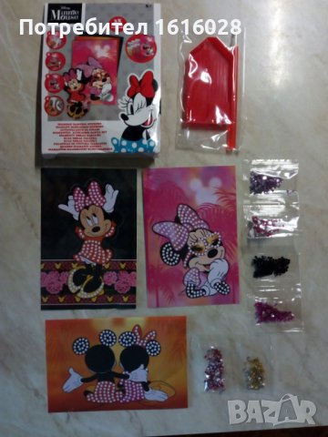 Стикери Мини Маус и LOL - диамантени гоблени., снимка 10 - Образователни игри - 41796567