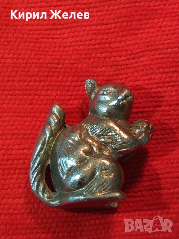 СТАРА ПОСРЕБРЕНА ОЛОВНА ФИГУРКА КАТЕРИЧКА РЯДКА КРАСИВА За КОЛЕКЦИЯ ДЕКОРАЦИЯ 37108, снимка 5 - Колекции - 40392696