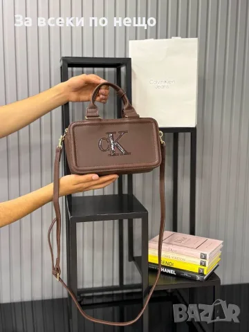 Calvin Klein Дамска Чанта С Къса И Дълга Дръжка За През Рамо Код SEM-730, снимка 5 - Чанти - 55973848