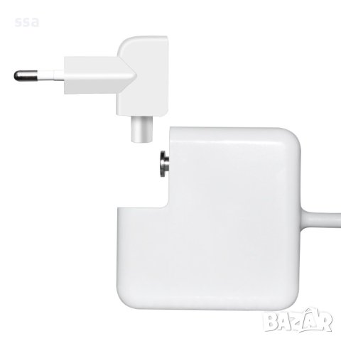 Зарядно за лаптоп Apple -45W- 14.5V 3.1A, L tip G1 MagSafe - заместител (30) - 24 месеца гаранция, снимка 7 - Лаптоп аксесоари - 41191372