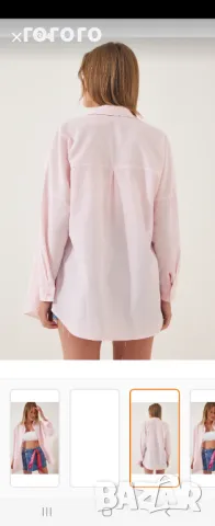 Розова риза, снимка 3 - Ризи - 50385184