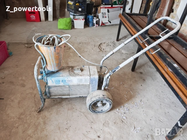 Мощна машина за безвъздушно боядисване Hübner Airless A6 (без маркуч и пистолет