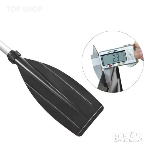 Гребла за каяк Надуваеми лодки Алуминиеви гребла за гребен сал, кану, снимка 3 - Водни спортове - 48741648