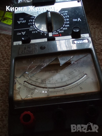 Мултицет GOERZ ELEKTRO стар рядък модел уникат за КОЛЕКЦИОНЕРИ 51665, снимка 4 - Антикварни и старинни предмети - 52035445