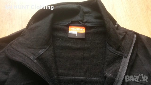 TRANEMO 6330 Merino TX Arc FR Sweatshirt Jacket 60% Merino Wool размер L огнеупорна горница - 2222, снимка 13 - Екипировка - 53622896