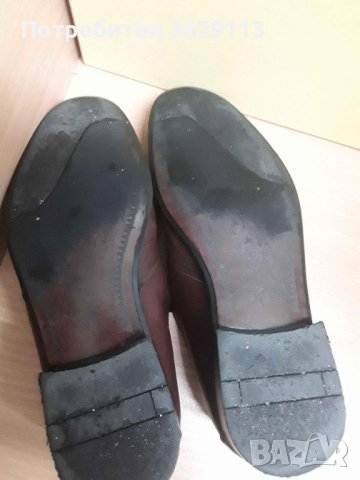 Два артикула . Мъжки елегантни обувки и дамски ластичен ефектен черен ботуш, снимка 3 - Ежедневни обувки - 44177505