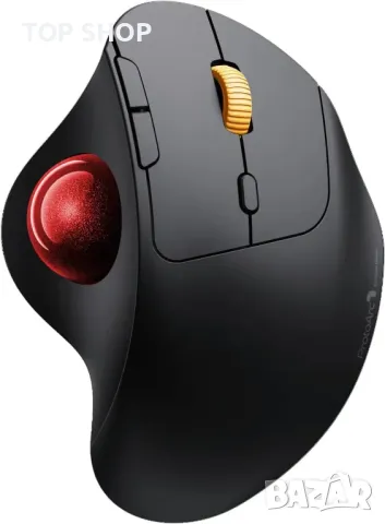 ProtoArc EM04 тракбол мишка, ергономична мишка с 5 регулируеми DPI, с кабел