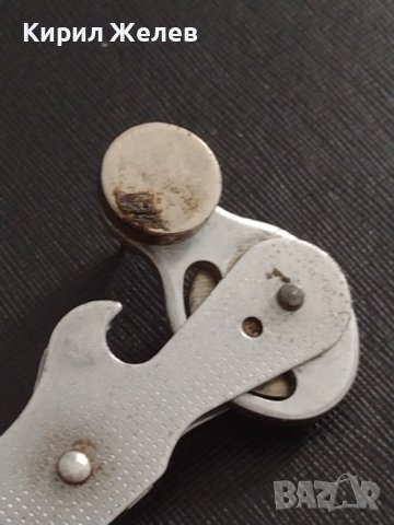 Стара отварачка от соца за консерви качествена изработка за КОЛЕКЦИЯ ДЕКОРАЦИЯ БИТОВ КЪТ 38383, снимка 4 - Други ценни предмети - 41082144