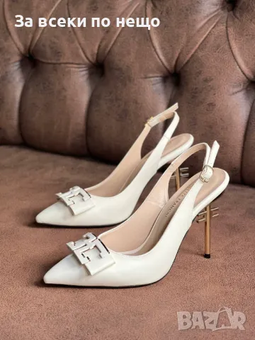 Дамски обувки на ток Elisabetta Franchi - 2 налични цвята Код D1457, снимка 4 - Дамски обувки на ток - 48244356