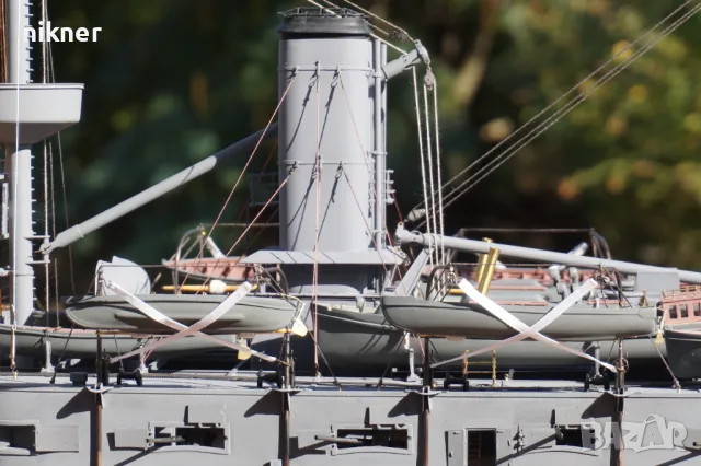 Нов модел на британския кораб клас Majestic HMS Hannibal, снимка 8 - Други ценни предмети - 50312435