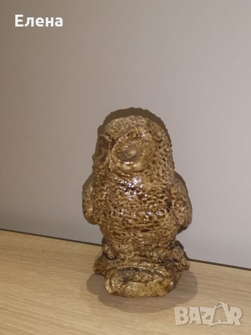 Страхотен ръчно изработен бухал, снимка 3 - Статуетки - 34835905