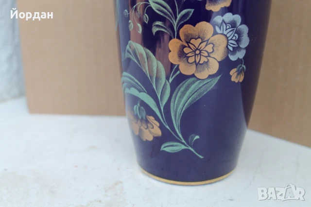 Немска порцеланова ваза ''KPM'', снимка 4 - Вази - 50606829