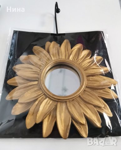 Метална закачалка с огледало , снимка 3 - Закачалки - 34643098