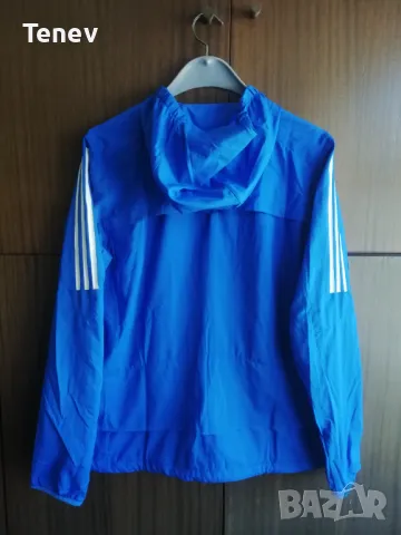Hellas Greece Adidas Primeblue Adizero оригинално ново яке горнище ветровка Адидас Гърция дамско М, снимка 2 - Якета - 47384597