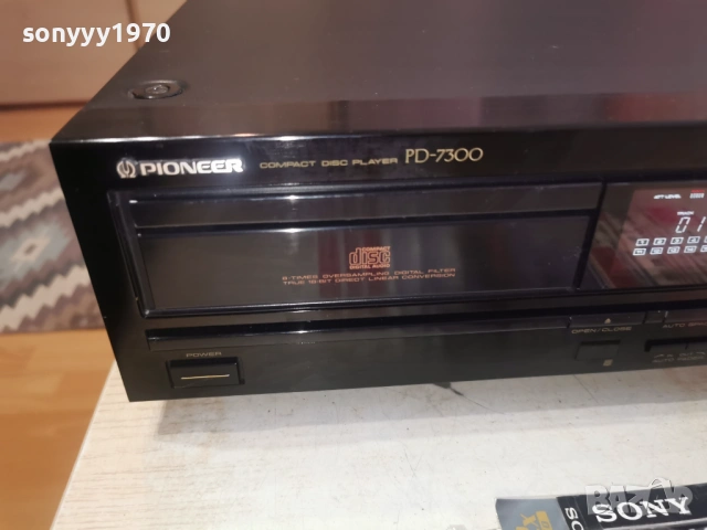 PIONEER PD-7300 CD PLAYER MADE IN JAPAN 1503261016, снимка 6 - CD дискове - 53844033