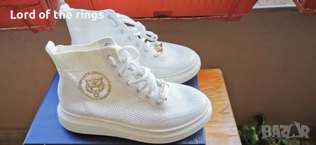 Оригинални маркови дамски сникърси PHILIPP PLEIN SPORT - 38 номер, снимка 2 - Маратонки - 49992971