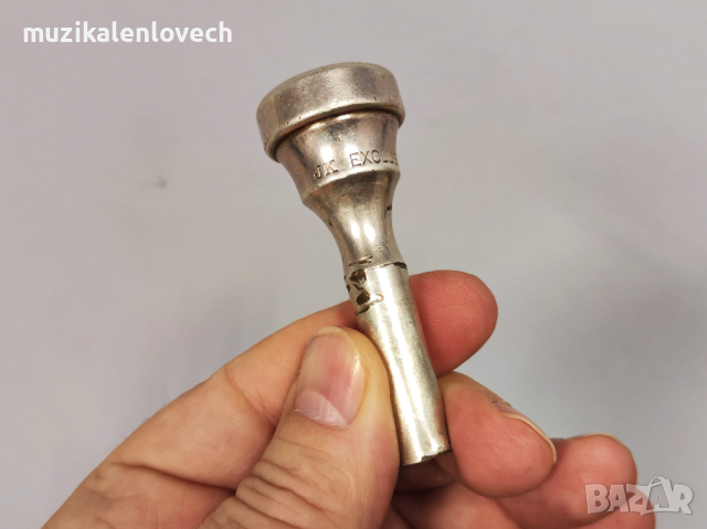 JK EXCLUSIVE-Trumpet Mouthpiece 6F - професионален мундщук за Б Тромпет /Made In Germany/, снимка 1