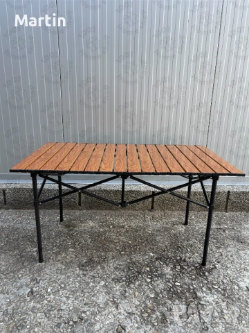 Сгъваема маса преносима за къмпинг, риболов, пикник лека и удобна, снимка 5 - Къмпинг мебели - 53810031