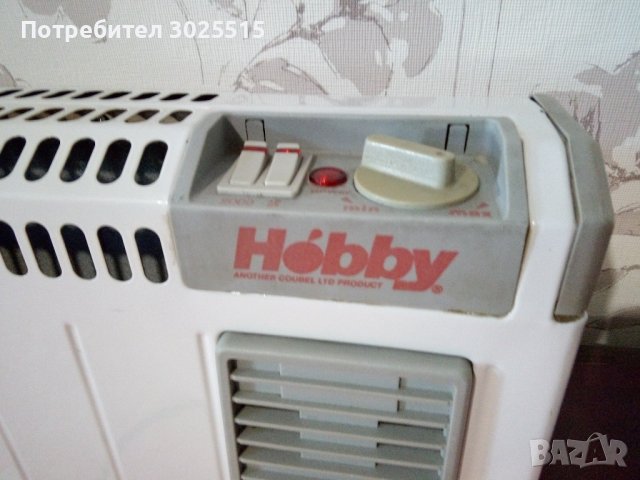  Конвектор Hobby, отоплителна печка , снимка 3 - Отоплителни печки - 41745897
