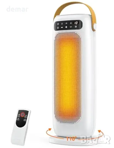Керамична духалка 1500 W с осцилация 110°, LED дисплей и таймер, снимка 2 - Други стоки за дома - 56228523