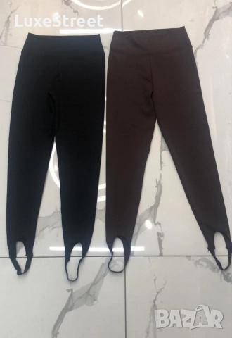 Дамски Клин с Ластик -Рипс Кафяв 🤍, снимка 2 - Клинове - 52555156