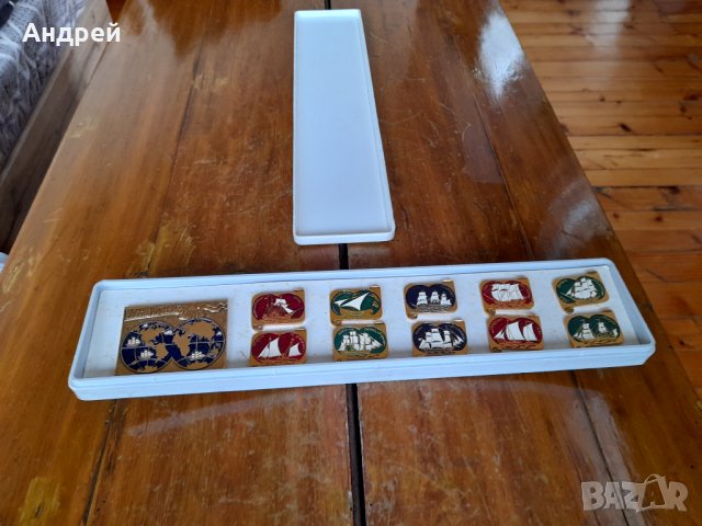 Стари значки Кораби Герои,Първооткриватели, снимка 3 - Колекции - 39384745