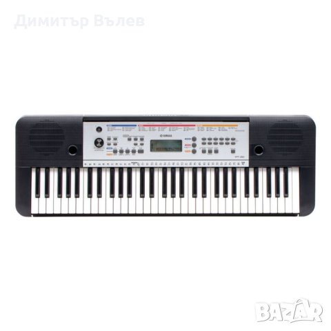 Синтезатор  Yamaha 
модел YPT-260 
Брой Клавиши 61
Брой Октави 5
Запаметени ритми 130
