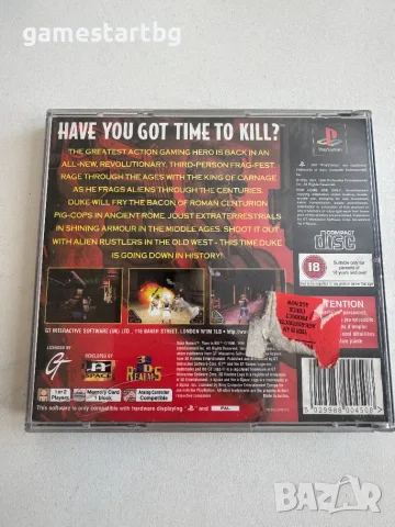 Duke Nukem Time to Kill за PS1, снимка 2 - Игри за PlayStation - 56039611