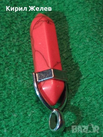 МОДЕН АРТ МЕДАЛЬОН ПЕНДАНТ ВИСУЛКА от ШЛИФОВАН ПОЛУСКЪПОЦЕНЕН КАМЪК 38637, снимка 13 - Колиета, медальони, синджири - 41622863