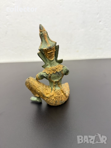 Бронзова скулптура / фигура на Тепаном. №7678, снимка 3 - Антикварни и старинни предмети - 52637085