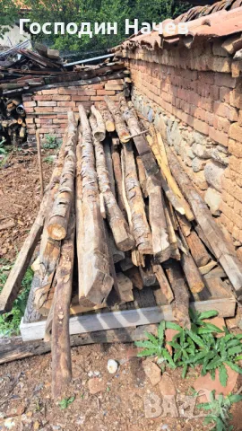 Стари дървени греди.  Дъб и Бук, снимка 8 - Строителни материали - 49548704