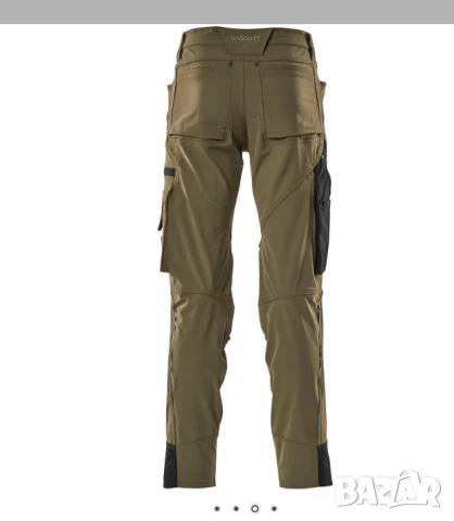 Панталон работен Mascot Advanced 17179  размер 54  с джобове за наколенки, цвят мъхесто зелен , снимка 3 - Панталони - 50738675