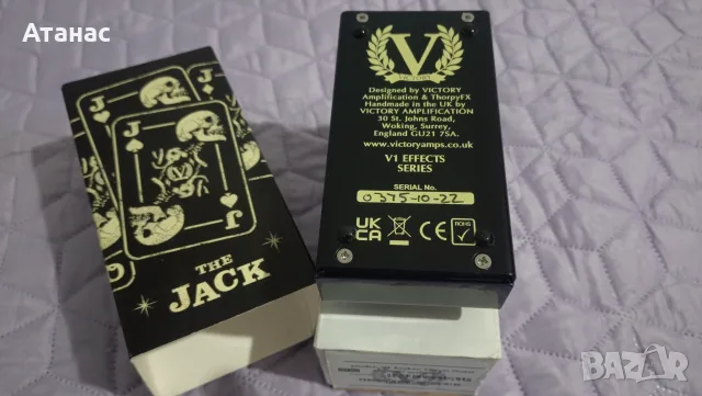 Ефект за китара - Victory Amps V1 The Jack , снимка 2 - Китари - 56138284