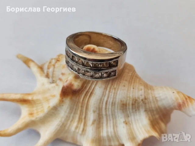 Сребърен пръстен 925, снимка 2 - Пръстени - 51337378