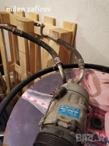 компресор климатик SD7V16 Сеат Алхамбра 1.8Т, снимка 2 - Части - 51457556