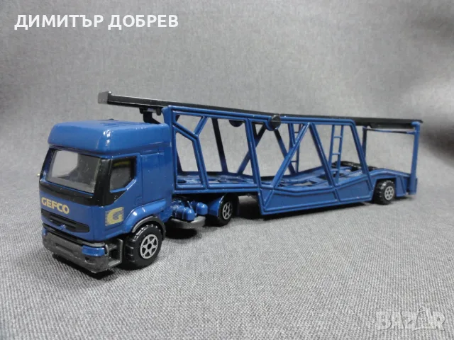 СТАРА РЕТРО МЕТАЛНА КОЛИЧКА КАМИОН TIR RENAULT АВТОВОЗ MAJORETTE