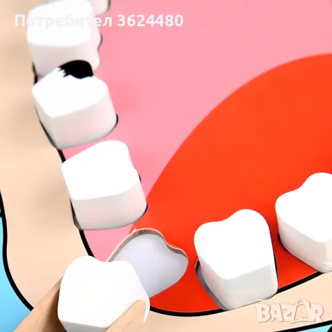 ДЪРВЕНА ИГРА ЗЪБОЛЕКАР, снимка 9 - Игри и пъзели - 47706698