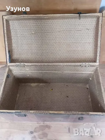 Стар дървен сандък-2 броя, снимка 5 - Колекции - 49962851