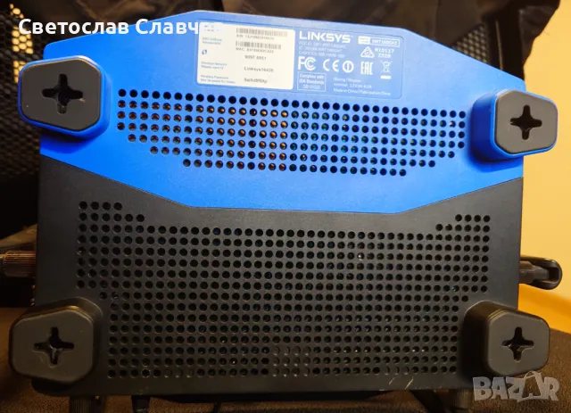 wifi рутър linksys wrt1900ac, снимка 3 - Рутери - 49553074
