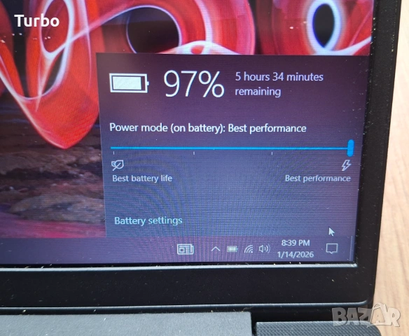 14' Lenovo Ryzen 5 5500U/16GB/512GB SSD/AMD Radeon/Бат. 5ч., снимка 6 - Лаптопи за дома - 53843549